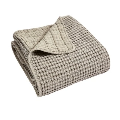 Mills Waffle Quilted Throw - Levtex Home 10 Mills Waffle Quilted Throw - Levtex Home - Image 8