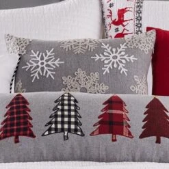 Rudolph Snowflake Decorative Pillow Gray - Levtex Home -Levtex Home Shop GUEST 07ed993b cd6a 4581 bdef 9904803a3f66