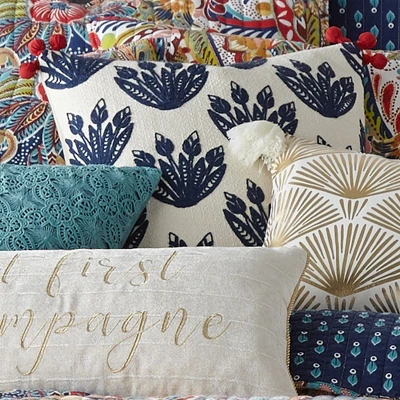 Nanette Floral Decorative Pillow - Levtex Home 3 Nanette Floral Decorative Pillow - Levtex Home