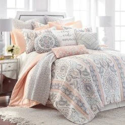 Darcy Paisley Quilted Euro Sham - 2pk - Levtex Home -Levtex Home Shop GUEST 1022c814 f2bf 41d9 92b4 dd8e8df6c8ce 3