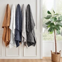 Linen Front/Cotton Back Quilted Throw - Levtex Home -Levtex Home Shop GUEST 14020608 2403 425d bd9c f41f95840fe9