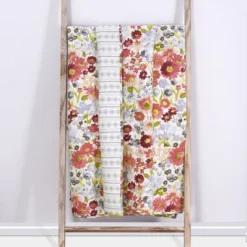 Josephina Floral Quilted Throw - Levtex Home