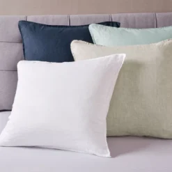 100% Linen - Square Decorative Pillow Cover Set - 2pk - Levtex Home -Levtex Home Shop GUEST 19409b5c 5790 472b 947a 72f98a405f62