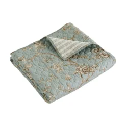 Lyon Teal Toile Quilted Throw - Levtex Home 7 Lyon Teal Toile Quilted Throw - Levtex Home -Levtex Home Shop GUEST 1fa017bc f018 4a98 824d 3d9d423c5d67