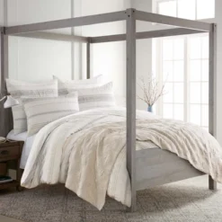 Pickford Comforter Set - Taupe, Grey & Cream - Levtex Home -Levtex Home Shop GUEST 21b1c380 e2da 42ae b75f 605b360282eb 1