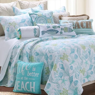 Ocean Springs Quilt Set - Levtex Home 3 Ocean Springs Quilt Set - Levtex Home