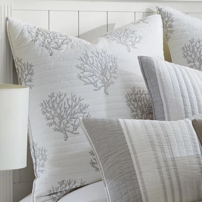 Nantucket Euro Sham Set Of 2 - Levtex Home 3 Nantucket Euro Sham Set Of 2 - Levtex Home