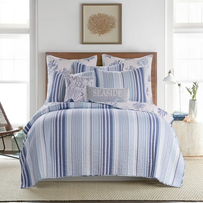 Zuma Beach Quilt And Pillow Sham Set - Levtex Home 3 Zuma Beach Quilt And Pillow Sham Set - Levtex Home