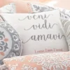 Darcy Veni Vidi Decorative Pillow - Levtex Home -Levtex Home Shop GUEST 44985299 d9ef 4e5f 98a6 5be245640eeb