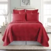 Cross Stitch Red Solid Euro Sham Set Of 2 - One Euro Sham Red - Levtex Home -Levtex Home Shop GUEST 507c74f2 0ae2 48d9 97e5 c0a883684372