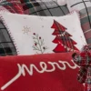 Thatch Home Spencer Plaid Tree Whipstitch Pillow - By Levtex Home