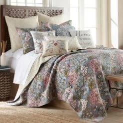 Calafel Floral Quilt And Pillow Sham Set - Levtex Home 12 Calafel Floral Quilt And Pillow Sham Set - Levtex Home -Levtex Home Shop GUEST 51b27863 4344 4a86 ad3d 64d9a29298a8