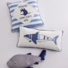 Sammy Shark Shaped Decorative Pillow - Levtex Home -Levtex Home Shop GUEST 68e0e9e4 55d1 412a b46f b30ebd56729f