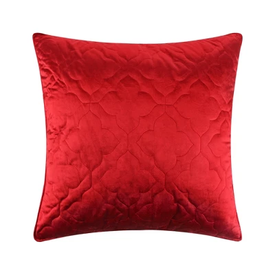 BH Caserta Velvet Red Sham - Levtex Home 5 BH Caserta Velvet Red Sham - Levtex Home - Image 3