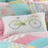 Vintage Rose Bicycle Decorative Pillow - Levtex Home -Levtex Home Shop GUEST 7d05c6e4 2847 4caf 8f2d 8ee63eb4769a