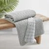 Mills Waffle Quilted Throw - Levtex Home