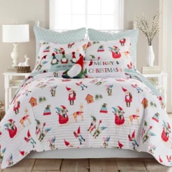 Gnome For The Holidays White Standard Sham - Levtex Home -Levtex Home Shop GUEST 9497bd06 c724 4430 971d 016f26a3d860 1