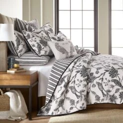 Tanzie Black Quilt Set - Black & White - Levtex Home -Levtex Home Shop GUEST 970d5aec 5914 491f 833d 0412d6c1772f