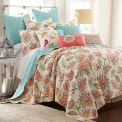 Sophia Geometric Quilted Euro Sham - 2pk - Levtex Home -Levtex Home Shop GUEST 9805ac38 1dd3 44b5 8a43 8ac8961af496