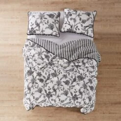 Tanzie Black Quilt Set - Black & White - Levtex Home -Levtex Home Shop GUEST 9aff898b b94a 43e5 b951 59f4e40828f4