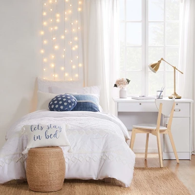 Harleson - Duvet Cover Set - Cream & White - Levtex Home 8 Harleson - Duvet Cover Set - Cream & White - Levtex Home - Image 6