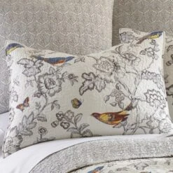 Mockingbird Toile Quilt And Pillow Sham Set - Levtex Home -Levtex Home Shop GUEST a7a8f9c0 e004 425c 87b7 4a97f7cb33c9