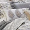 Tamsin Grey Flower Decorative Pillow - Levtex Home -Levtex Home Shop GUEST a859656b e2e5 4fed b382 f5554a02eea0