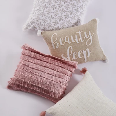 Loretta Gold Slub Decorative Pillow - Levtex Home 4 Loretta Gold Slub Decorative Pillow - Levtex Home - Image 2