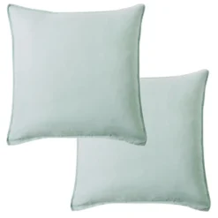 100% Linen - Square Decorative Pillow Cover Set - 2pk - Levtex Home -Levtex Home Shop GUEST b6f99c85 4b7e 4433 abbb 734fda5ec5fd