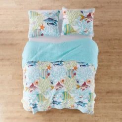 Beachwalk Quilt And Pillow Sham Set - Levtex Home -Levtex Home Shop GUEST b9203800 2883 4fbe 8dac 1d39b5e45591
