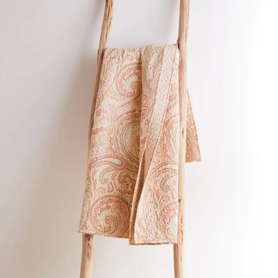 Spruce Blush Quilted Throw - Levtex Home 4 Spruce Blush Quilted Throw - Levtex Home - Image 2