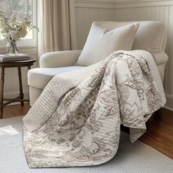 Bennett Quilted Throw - Levtex Home -Levtex Home Shop GUEST cb918640 f4f1 4faa 9537 38292d7c7b87