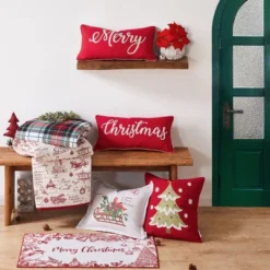 Yuletide Holiday Quilted Throw Red - Levtex Home -Levtex Home Shop GUEST ccc2b36a 0f86 4ae8 9c7f bc7afa0e0a5e