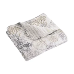 Caspian Sea Quilted Throw - Levtex Home -Levtex Home Shop GUEST d1ce611a a597 4558 bb5c 30e355675c8d