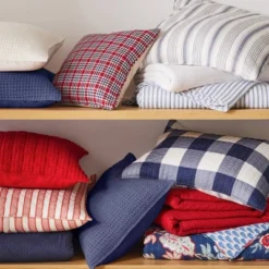 Mills Waffle Navy Square Pillow - Levtex Home 11 Mills Waffle Navy Square Pillow - Levtex Home -Levtex Home Shop GUEST d9d0f0b5 a630 4153 b5e1 c65b4f99423e