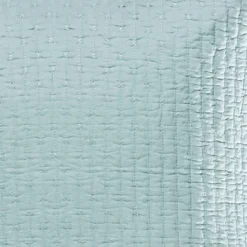 Cross Stitch Blue Haze Solid Euro Shams - Set Of 2 - Levtex Home -Levtex Home Shop GUEST e24b9ca5 1aa4 406e ade5 607ccbd74270