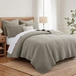 Eyelet Taupe Euro Sham Set Of 2 - Levtex Home -Levtex Home Shop GUEST e87d345f b57c 415a 9776 87138703f6af